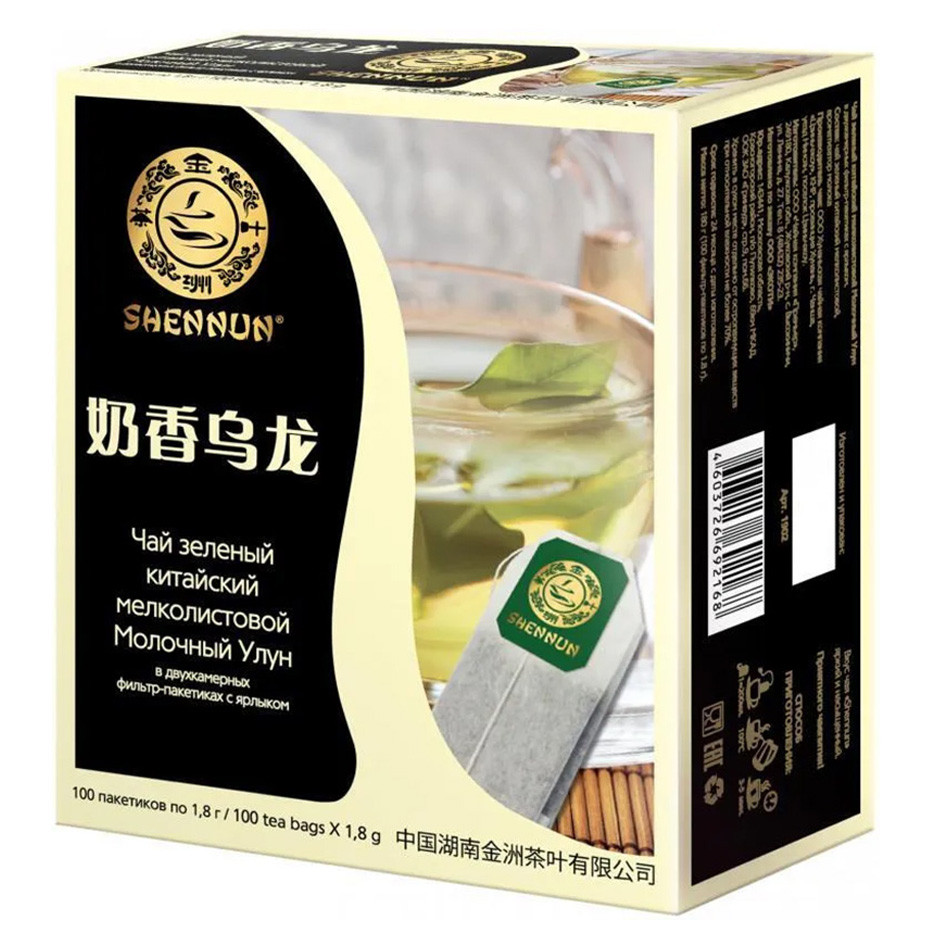 Чай Молочный Улун зеленый, 100 пакетиков 1902